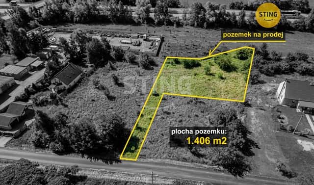 Prodej stavebního pozemku 1 406 m², Ostrava – Bartovice, okres Ostrava-město