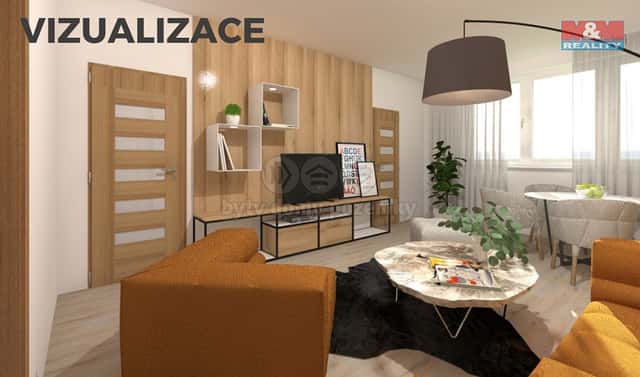 Prodej bytu 2+1 55 m², Plzeňská, Toužim, okres Karlovy Vary