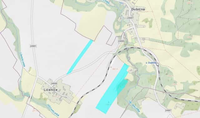 Prodej pole 59 453 m², Úštěk – Ličenice, okres Litoměřice