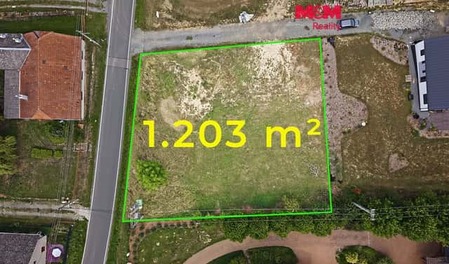 Prodej stavebního pozemku 1 203 m², Nový Malín, okres Šumperk