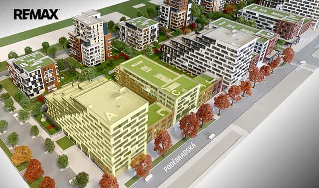 Pronájem obchodních prostor 94 m², Poděbradská, Praha 9 – Hloubětín