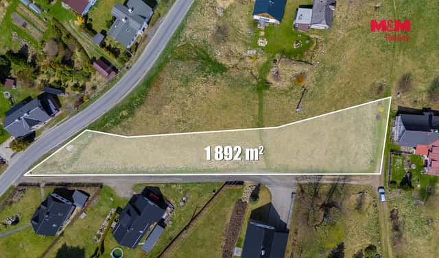 Prodej stavebního pozemku 1 892 m², Lučany nad Nisou, okres Jablonec nad Nisou