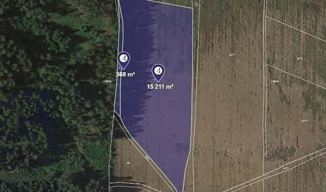 Prodej pole 15 779 m², Mříčná, okres Semily