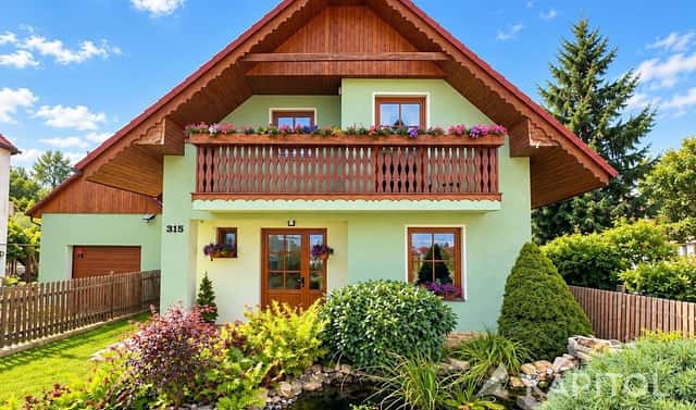 Prodej domu 140 m² s pozemkem 459 m², Husova, Hostomice, okres Teplice