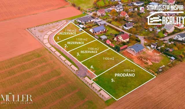 Prodej stavebního pozemku 1 100 m², Za Tratí, Trutnov – Horní Předměstí