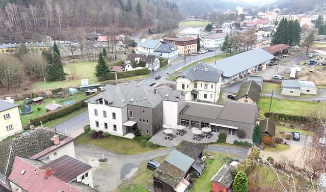 Prodej nájemního domu, činžáku 1 380 m², Hlavní, Hanušovice, okres Šumperk