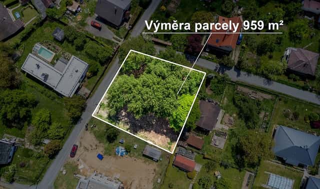 Prodej stavebního pozemku 959 m², Do vrchu, Mnichovice, okres Praha-východ