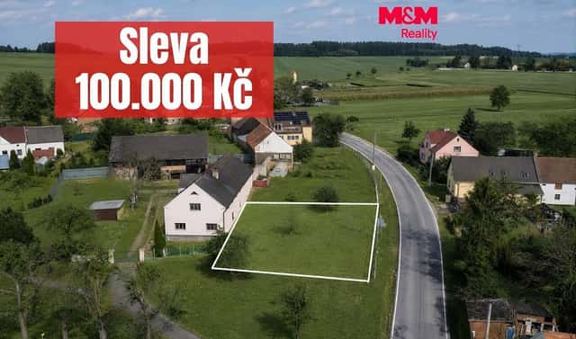 Prodej stavebního pozemku 617 m², Horní Kozolupy, okres Tachov