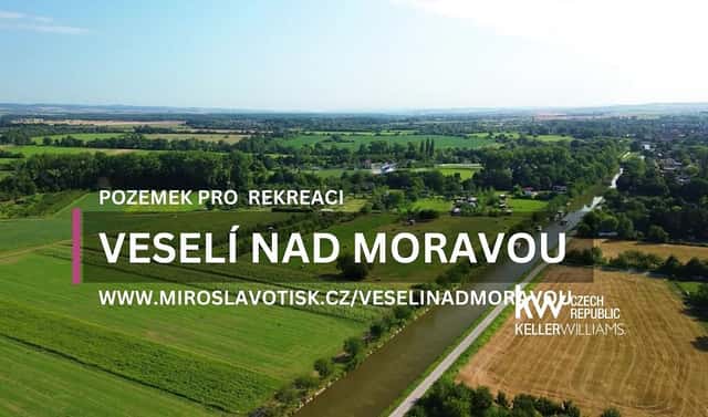 Prodej stavebního pozemku 2 268 m², Veselí nad Moravou, okres Hodonín