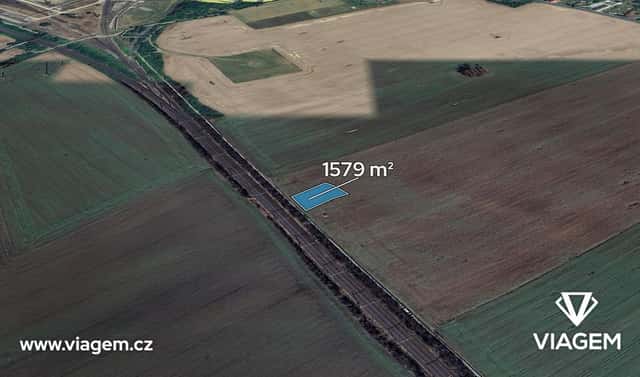 Prodej pole 1 579 m², Horní Počaply, okres Mělník