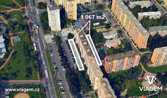 Prodej komerčního pozemku 1 067 m², Praha 9