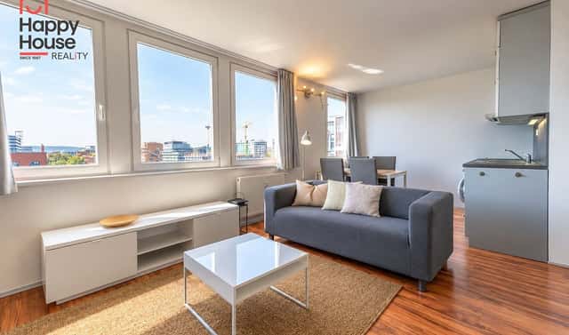 Pronájem bytu 1+kk 37 m², Molákova, Praha 8 – Karlín