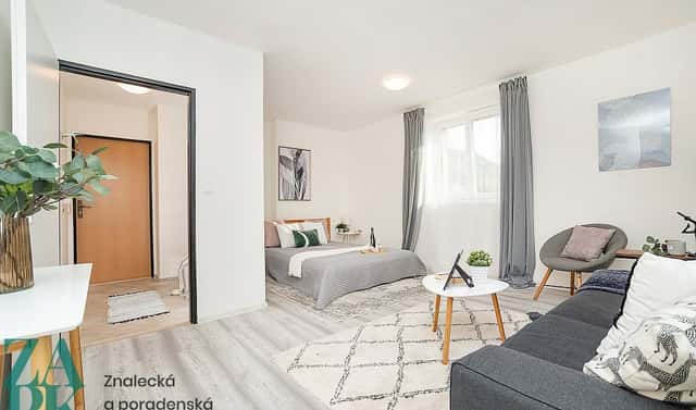 Pronájem bytu 1+kk 33 m², Purkyňova, Ústí nad Labem – Střekov