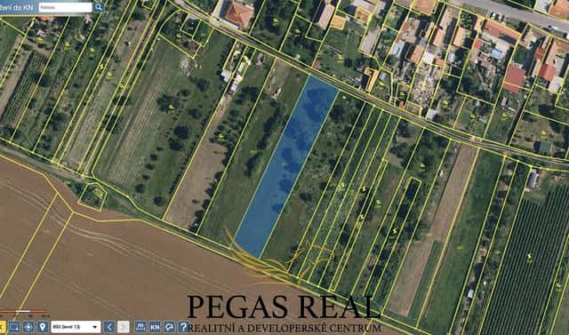 Prodej pole 2 628 m², Šatov, okres Znojmo