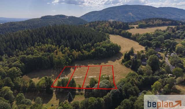 Prodej stavebního pozemku 1 080 m², Merklín – Oldřiš, okres Karlovy Vary