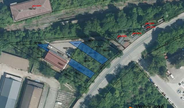 Prodej komerčního pozemku 219 m², Brno, okres Brno-město