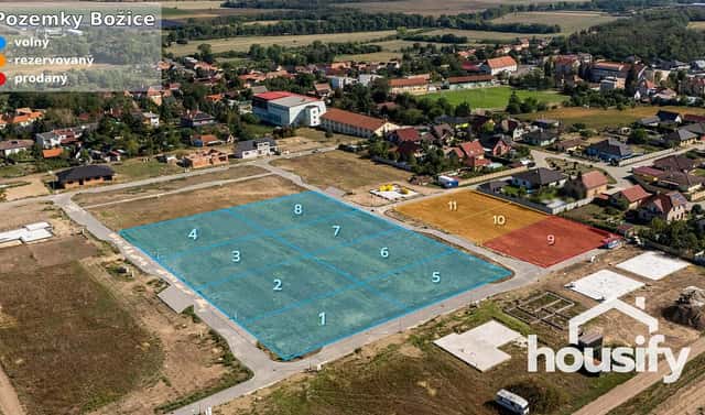Prodej stavebního pozemku 809 m², Božice, okres Znojmo
