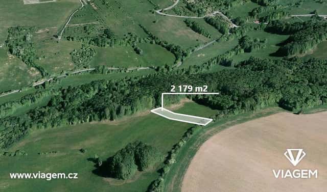Prodej pole 2 179 m², Kelníky, okres Zlín