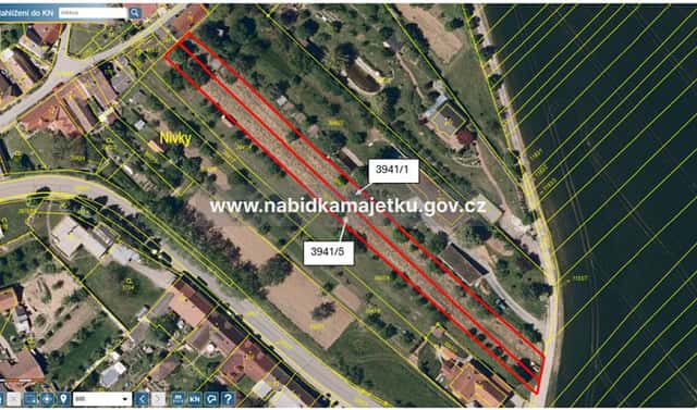 Prodej zahrady 2 413 m², Kudlovice, okres Uherské Hradiště