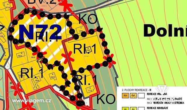 Prodej stavebního pozemku 3 531 m², Aš, okres Cheb