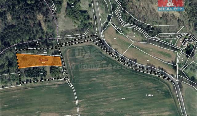 Prodej lesa 13 223 m², Tuchořice, okres Louny
