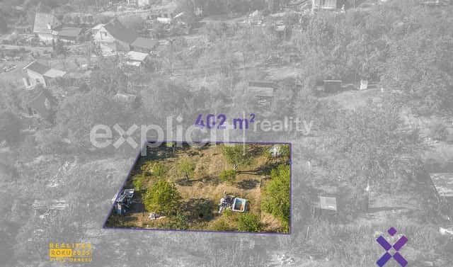 Prodej zahrady 402 m², Uherský Brod, okres Uherské Hradiště