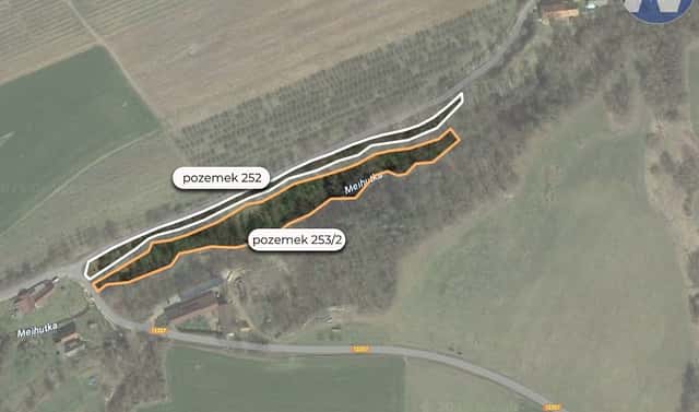 Prodej pozemku 7 891 m², Lhenice, okres Prachatice