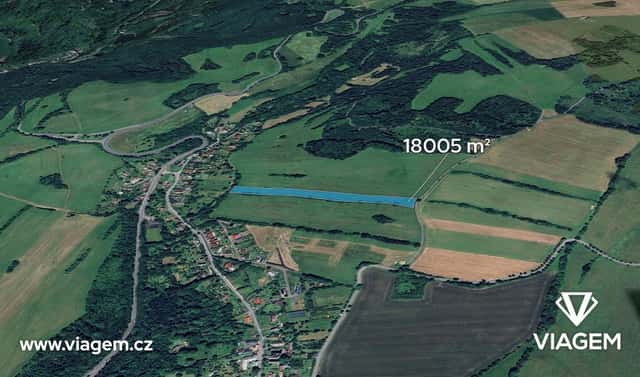 Prodej pole 12 003 m², Lipina, okres Olomouc
