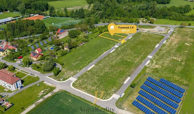 Prodej stavebního pozemku 859 m², Přerov – Přerov IV-Kozlovice