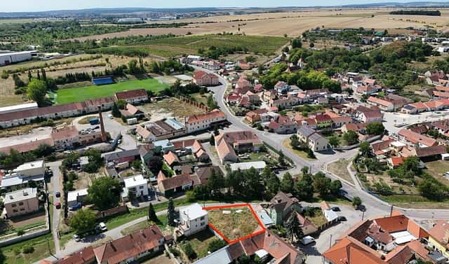 Prodej stavebního pozemku 669 m², Únanov, okres Znojmo