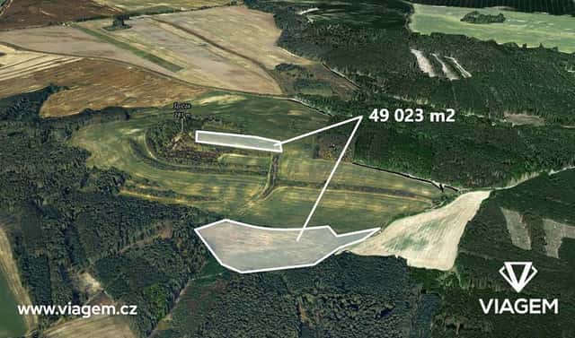 Prodej pole 16 341 m², Štětí, okres Litoměřice