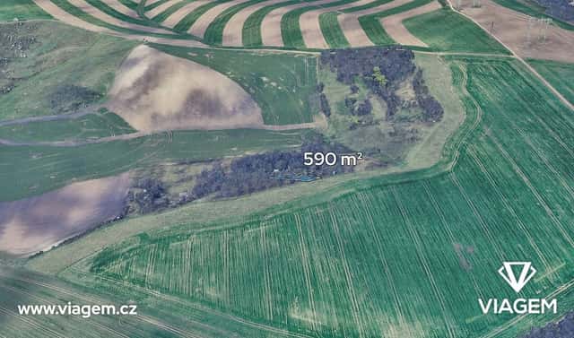 Prodej pole 516 m², Bošovice, okres Vyškov