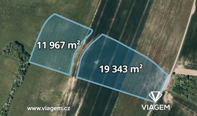 Prodej pole 1 490 m², Šarovy, okres Zlín