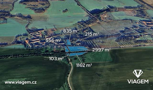 Prodej stavebního pozemku 366 m², Předotice, okres Písek