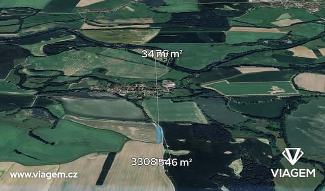 Prodej pole 1 241 m², Čejetice, okres Strakonice