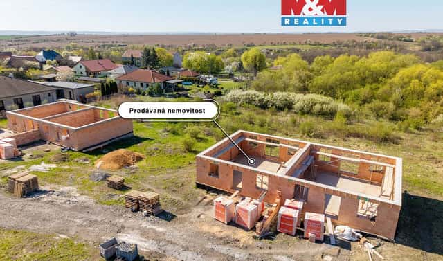 Prodej stavebního pozemku 831 m², Hrušovany, okres Chomutov