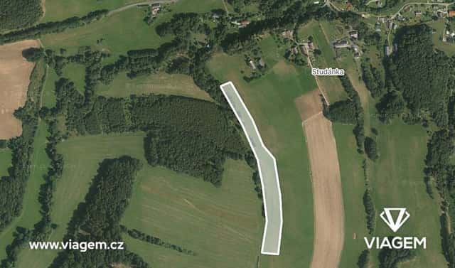 Prodej pole 16 844 m², Křižany, okres Liberec