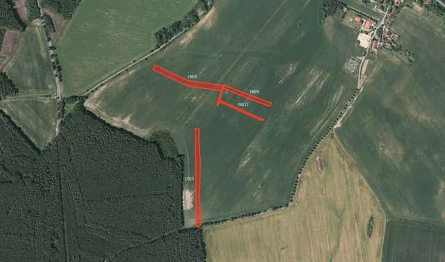 Prodej pole 5 491 m², Krašovice, okres Plzeň-sever