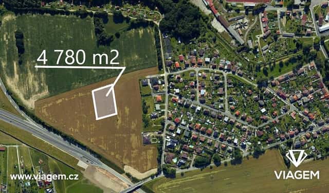 Prodej stavebního pozemku 597 m², Veselí nad Lužnicí, okres Tábor