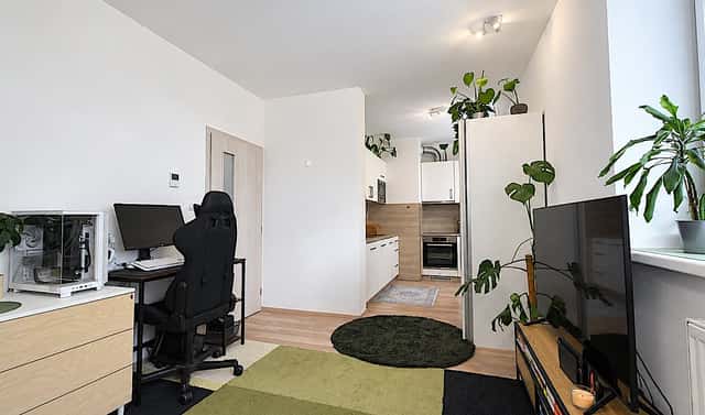 Prodej bytu 1+kk 37 m², Přírodní, Brno – Žebětín, okres Brno-město