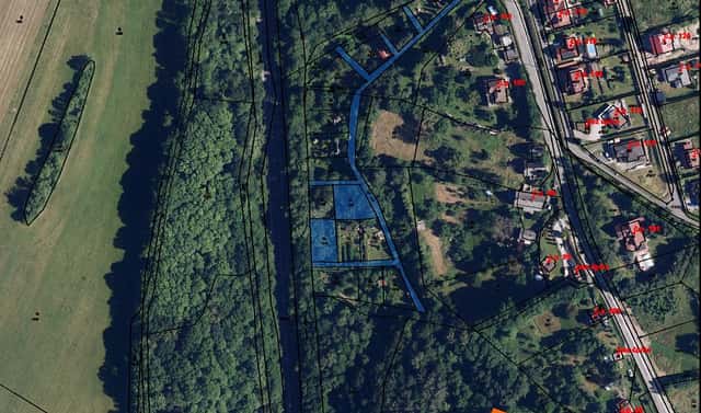 Prodej zahrady 625 m², Lipina, okres Olomouc