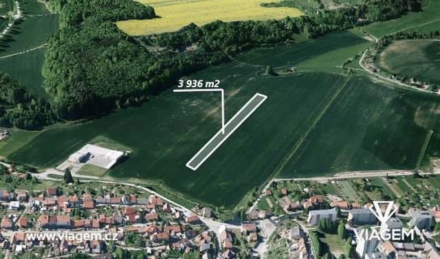 Prodej pole 3 936 m², Jedovnice, okres Blansko