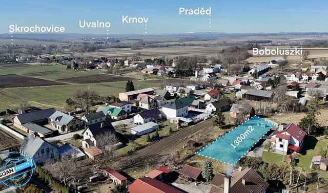 Prodej stavebního pozemku 1 300 m², Brumovice – Skrochovice, okres Opava