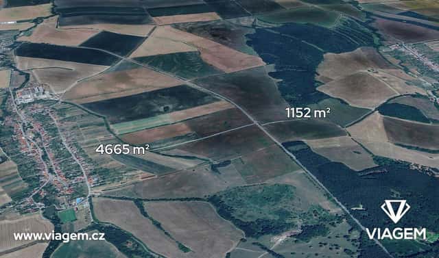 Prodej pole 484 m², Horní Němčí, okres Uherské Hradiště