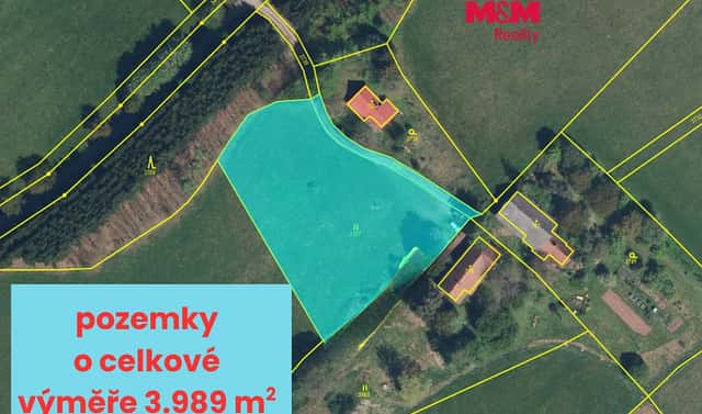 Prodej louky 3 989 m², Dobré, okres Rychnov nad Kněžnou