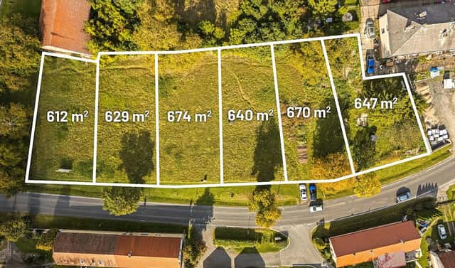 Prodej stavebního pozemku 647 m², Bobnice, okres Nymburk