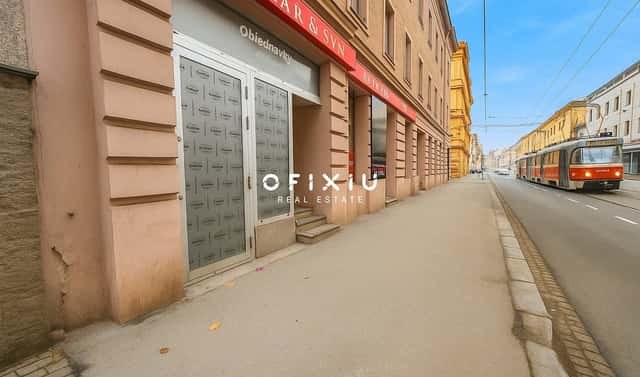 Pronájem obchodních prostor 96 m², Cejl, Brno – Zábrdovice, okres Brno-město