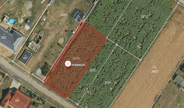 Prodej stavebního pozemku 1 007 m², Mikulovice, okres Znojmo