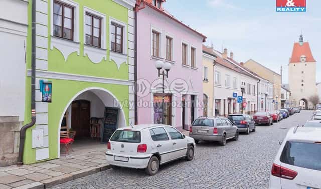 Prodej nájemního domu, činžáku 617 m², Palackého, Pelhřimov