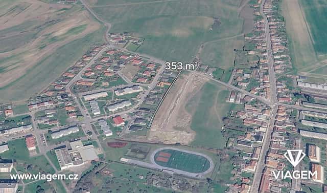 Prodej zahrady 353 m², Holice, okres Pardubice